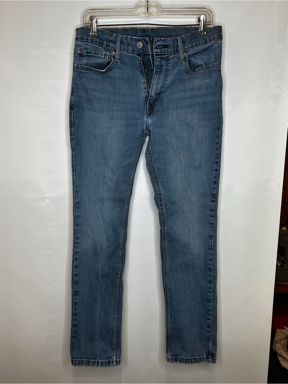 Levi's 511 Straight Leg Jeans in Medium Blue Wash